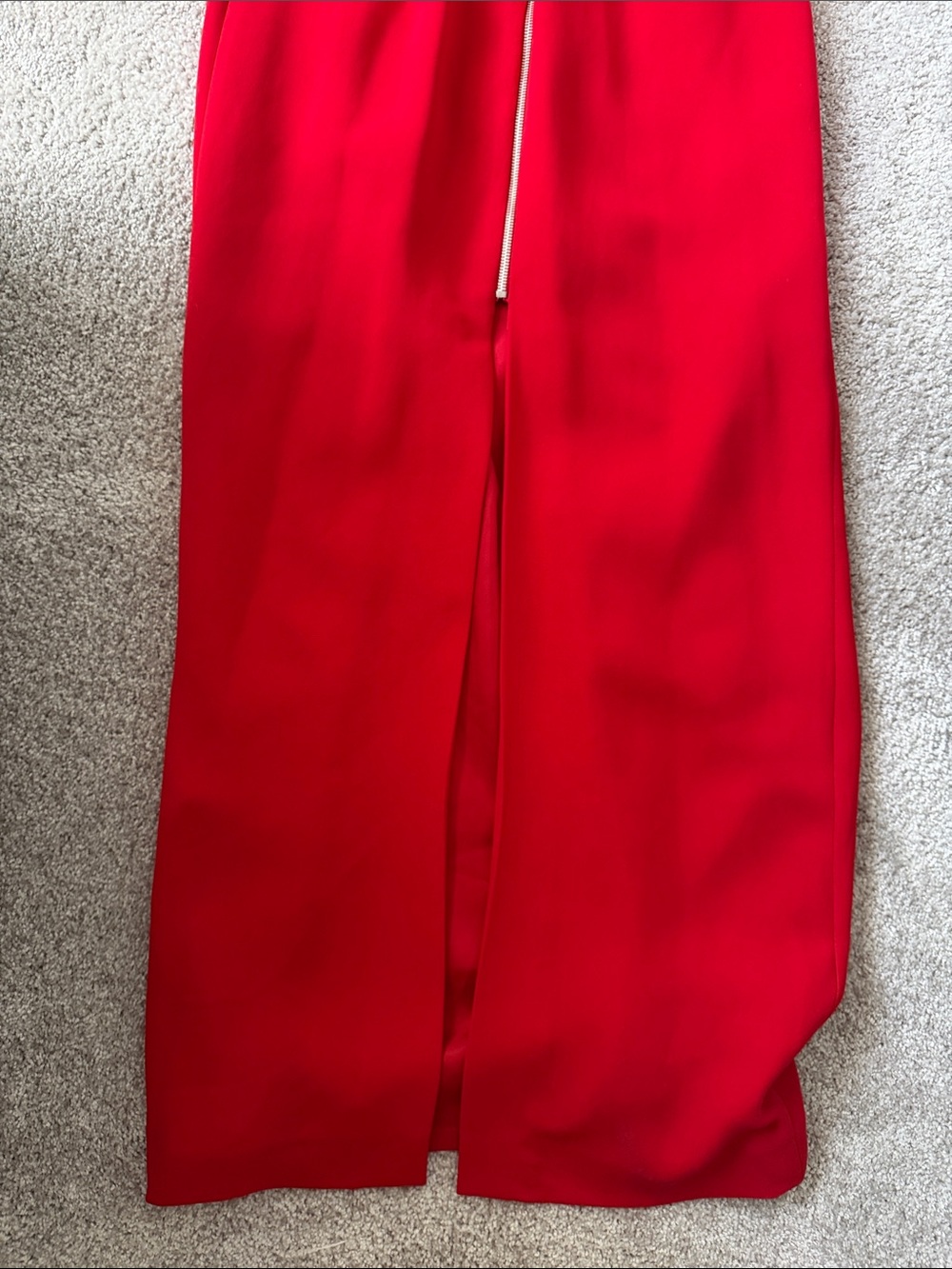 Cache Red Maxi Dress - Picture 3 of 4